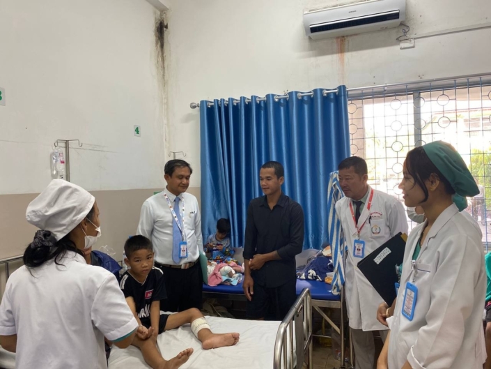 11. Kinder-OP-Mission 2015, Stung Treng, Kambodscha