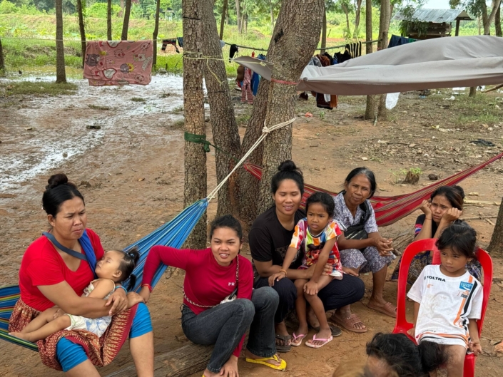 Lebensmittel für Flüchtlingslager an der Grenze zu Thailsnd