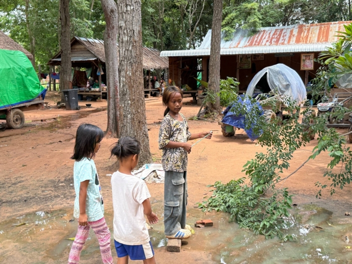 Lebensmittel für Flüchtlingslager an der Grenze zu Thailsnd