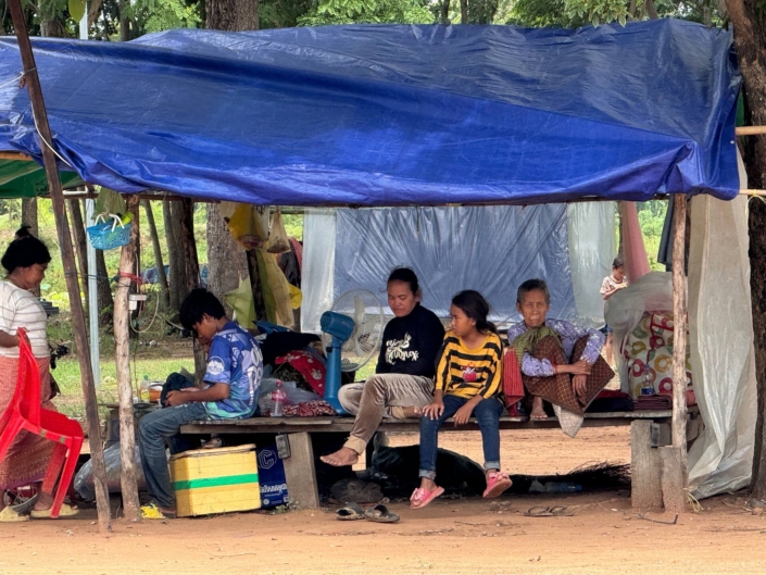 Lebensmittel für Flüchtlingslager an der Grenze zu Thailsnd